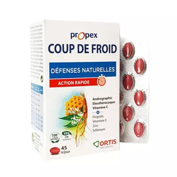 ORTIS Propex 45 Comprimés coup de froid