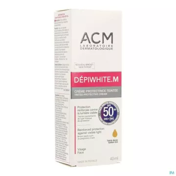 ACM Dépiwhite M Оттеночный защитный крем SPF50+ 40мл