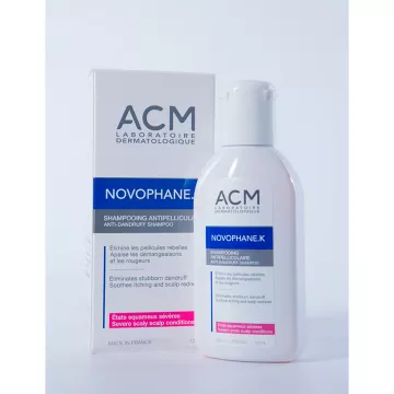 Shampoo ACM Novophane K Severe Scaly Condition 125ml