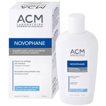 ACM Novophane Ультрапитательный шампунь 200мл