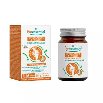 Puressentiel Joints and Muscles SOS Flex 30 Capsules