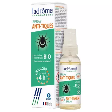 Ladrôme Insectos Anti-Garrapatas Spray 50ml