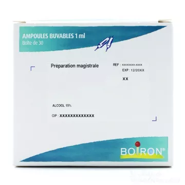 Foenum Graecum 30c drinkbaar homeopathie Boiron bollen