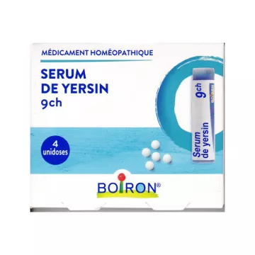 Yersin sérum 9CH Boiron pack 4 dosis