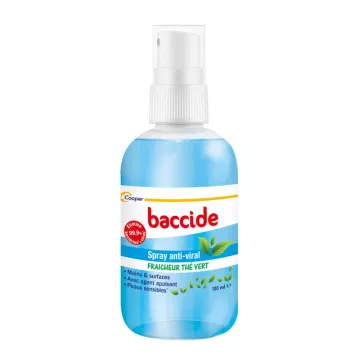 Baccide Hydroalkoholische Lösung Hände und Oberflächen Grüner Tee Spray 100ml