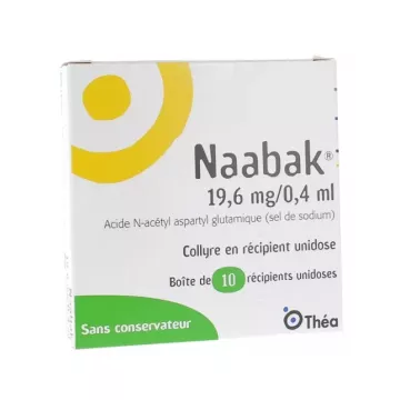 Naabak Eye drops allergy 10 single doses