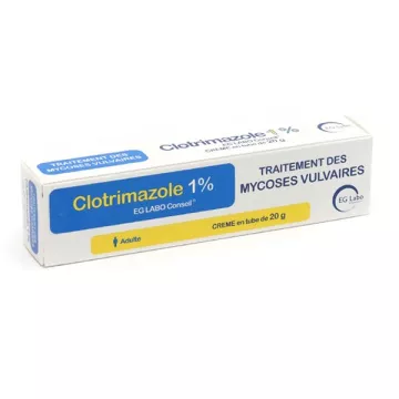 Clotrimazole EG LABO 1% Crème 20g