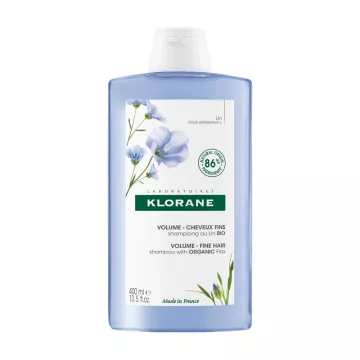 KLORANE shampoo fiber Lin 400ML bottle