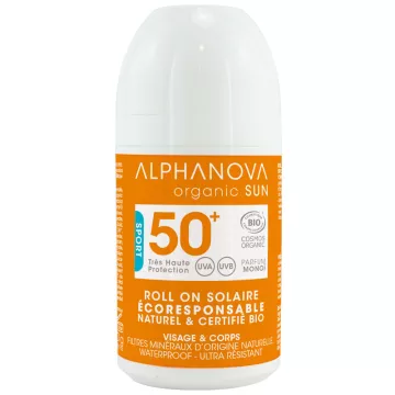 Alphanova Organic Sun Roll On Органический солнцезащитный крем 50мл