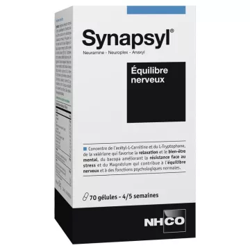 Nhco Synapsyl Equilibre Nerveux 70 Gélules