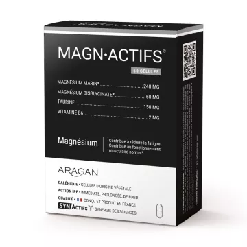 SYNACTIFS MAGNACTIFS Magnésium 60 gélules