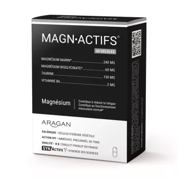 SYNACTIFS MAGNACTIFS Magnésio 60 cápsulas