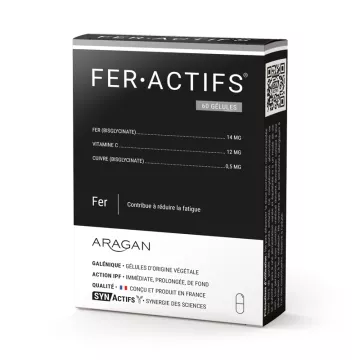 SYNACTIFS FERACTIFS Iron 60 capsules