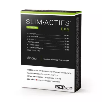 Synactif SlimActivs для похудения 30 капсул