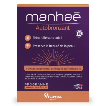 Vitavea Manhaé Autobronceador 60 Cápsulas