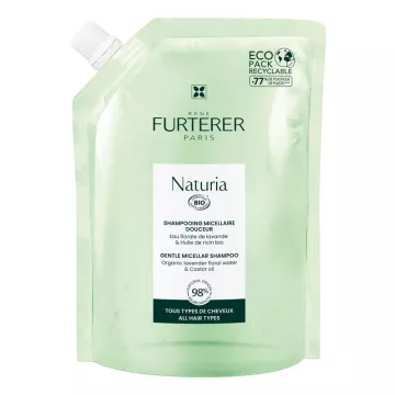 René Furterer Naturia Shampoing Micellaire Douceur Éco Recharge 400 ml