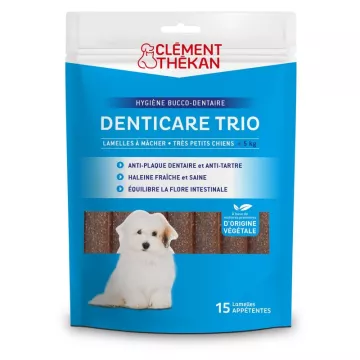 Clément Thekan Denticare Trio Très Petit Chien 15 Lamelles