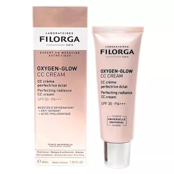 Filorga Oxygen Glow Cc Cr Crème Perfectrice Éclat 40 ml