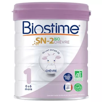 Biostime 1 Latte di Capra in Polvere 0-6 Mesi 800g