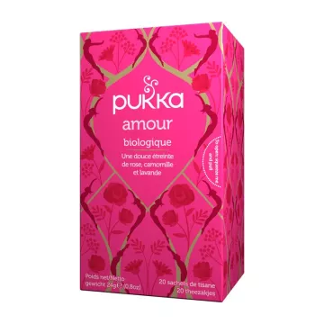 Pukka Organic Love Herbal Tea 20 saquetas