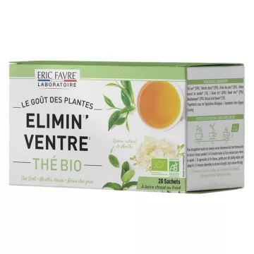 Eric Favre Elimin Belly Herbal Tea 20 Sachês