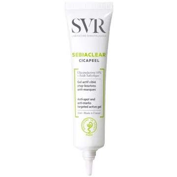 SVR Sebiaclear Cicapeel Aktives Zielgerichtetes Gel Pickel-Stop 40 ml