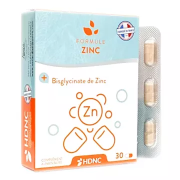 HDNC Bisglicinato de Zinco 30 Comprimidos Vegetais