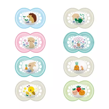 Mam Original Classic Soother +18 Months set of 2 Ref 75