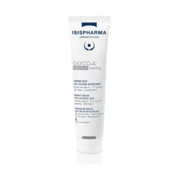 Isispharma Glyco-A Medium Peeling Nachtcrème 12% Glycolzuur 30ml