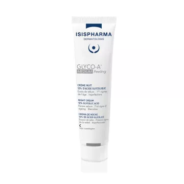 Isispharma Glyco-A Creme de Noite Peeling Médio 12% Ácido Glicólico 30ml