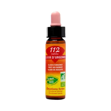 Elixir de emergencia Inebios 112 Organic Strong Emotion