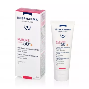 Isispharma Ruboril Expert Spf50+ getönte Anti-Rötungs-Creme 40 ml