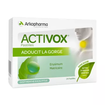 Arkopharma Activox Calma la Garganta 24 pastillas