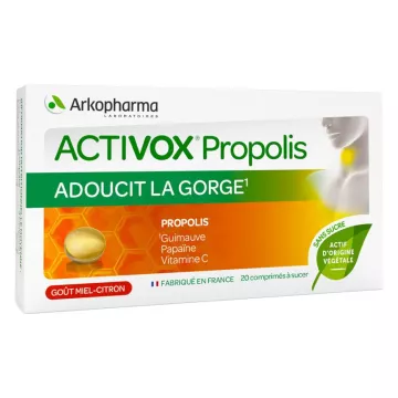 Arkopharma Activox Propolis Miel-Citron 20 comprimés