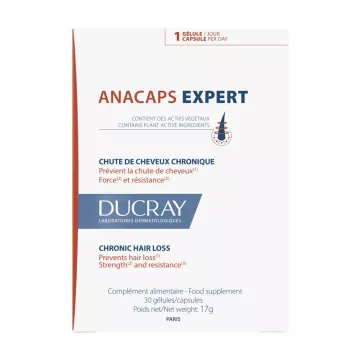 Perda de cabelo crônica Ducray Anacaps Expert