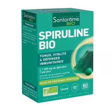 Santarome Spirulina Bio 60 Tablets