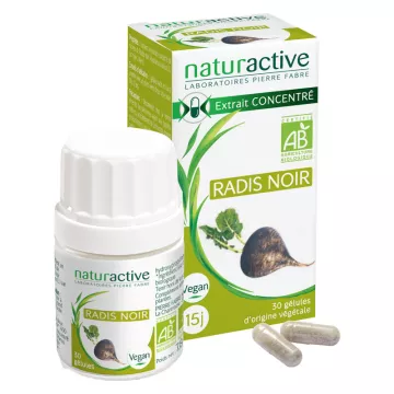 Naturactive Extrait Concentré Radis Noir Bio 30 gélules