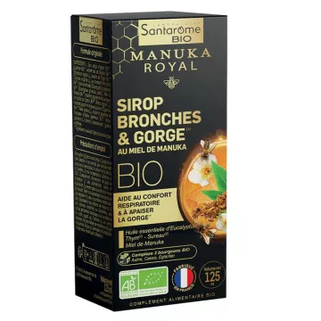 Santarome Bio Manuka Bronchial- und Halssirup 125ml