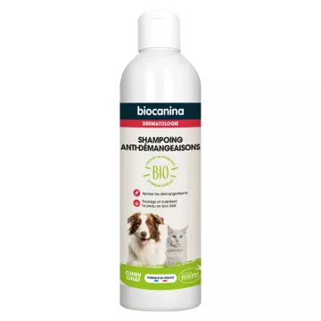 Biocanina Bio Shampoo gegen Juckreiz Hund und Katze 240 ml