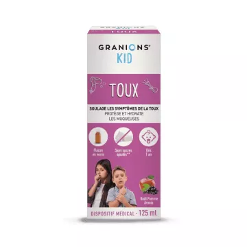 Granions Kid Toux Irritations Sirop 125 ml