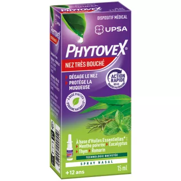 Phytovex Upsa Very Clogged Nose Spray 15ml