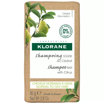 Klorane Solid Shampoo with Citron