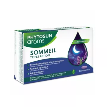 Phytosun Aroms Sommeil Triple Action 30 Capsules Molles