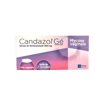 Candazol-Gé Candidíase Vaginal 300mg 2 ovos