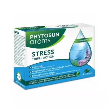 Phytosun Aroms Stress Triple Action 30 Capsules Molles