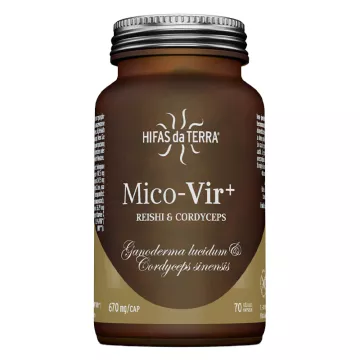 Hifas da Terra Mico-Vir+ Synergie 2 champignons gélules