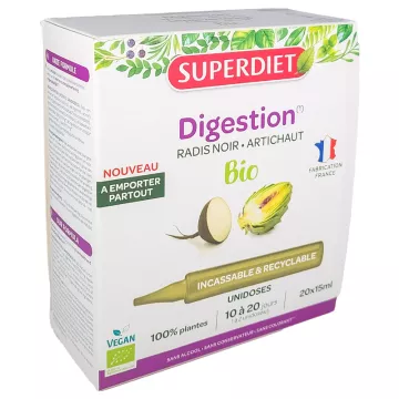 Superdiet Schwarzer Rettich Artischocke Bio 20 Unidosen
