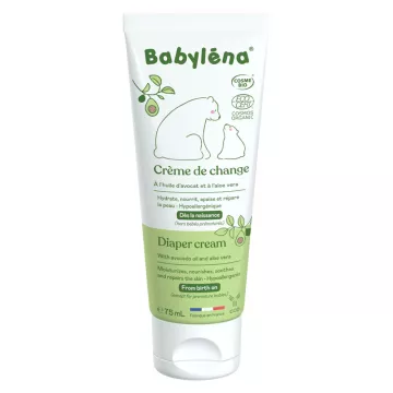 Babylena Crema biologica per il cambio del pannolino 75 ml