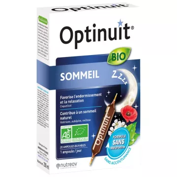 Nutreov Optinuit Organic Sleep 20 injectieflacons