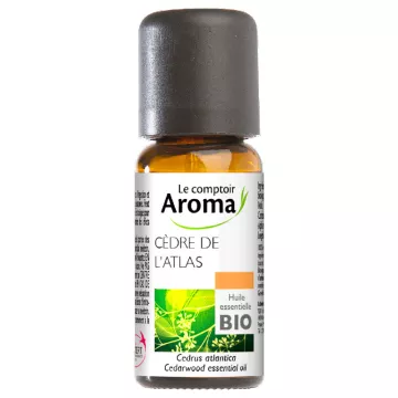 Le comptoir Aroma Óleo Essencial Orgânico de Madeira de Cedro 10ml